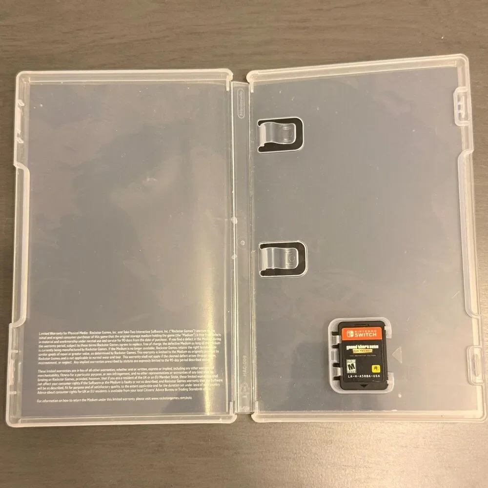 Grand Theft Auto: The Trilogy Definitive Edition Nintendo Switch